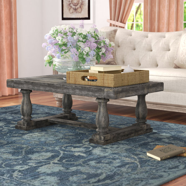Three Posts™ Sandiacre Trestle Coffee Table & Reviews Wayfair
